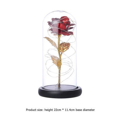 Led rose artificial flowers