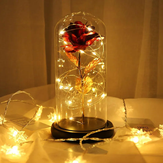 Led rose artificial flowers