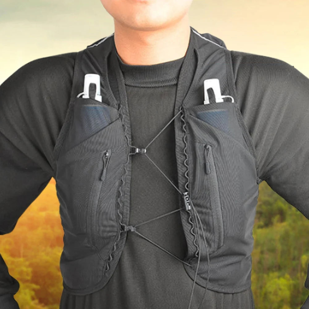 Large capacity portable hydration bladder backpack