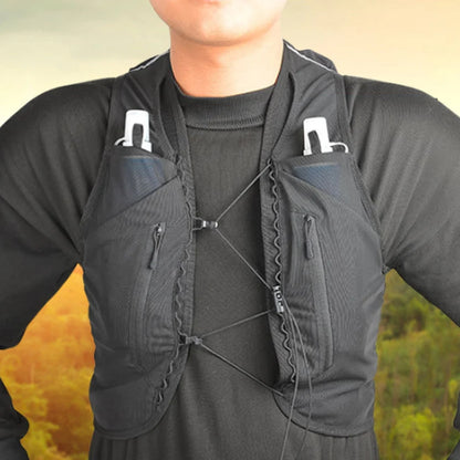 Large capacity portable hydration bladder backpack