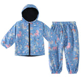 Unicorn Raincoat Jacket + Pants Set for Kids
