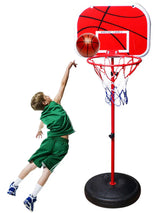 Adjustable Basketball Hoop with Ball and Pump