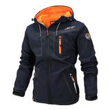 Men's Fleece Soft Shell Parker Coat
