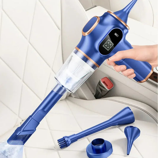 Automobile portable robot vacuum cleaner