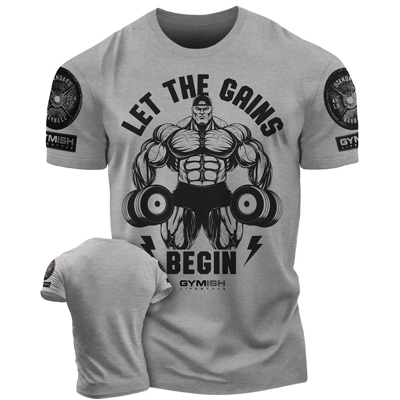 Men's Fitness T-Shirt - Short Sleeve Gym Wear | East R Us
