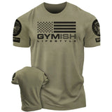 Men's Fitness T-Shirt - Short Sleeve Gym Wear | East R Us