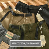 Cotton Solid Color Loose Pants