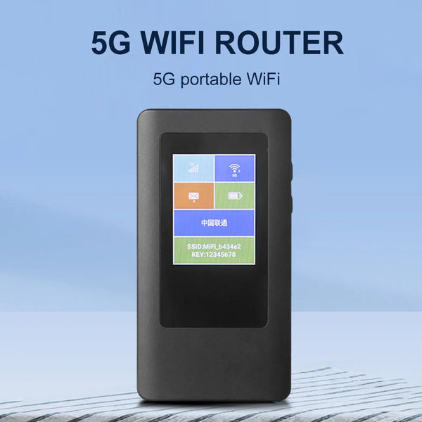 5G WiFi6 Portable Router