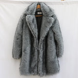 Winter Thickened Warm Mink Fur Long Coat