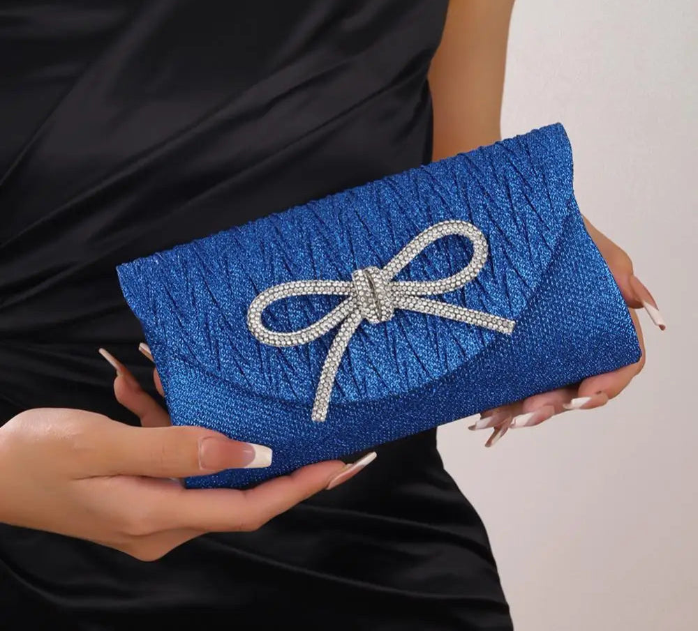 Classic rhinestone evening bag for women
