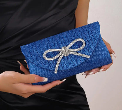 Classic rhinestone evening bag for women