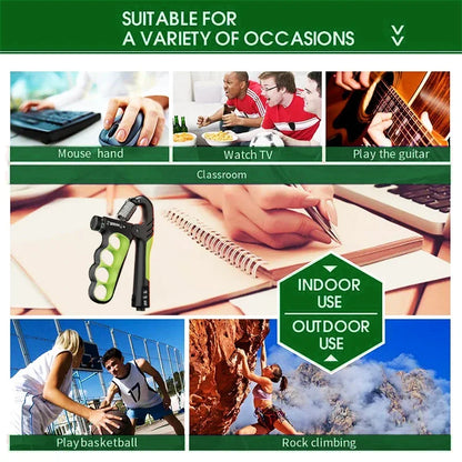 Adjustable grip strength device