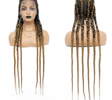 Synthetic Full Lace Braided Wigs