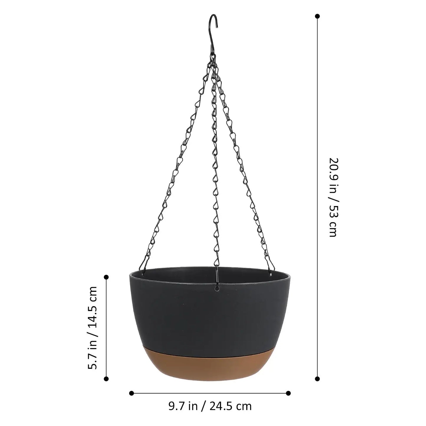 2 set flower hanging basket