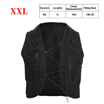 Large capacity portable hydration bladder backpack