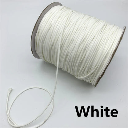 Waxed cotton cord rope string