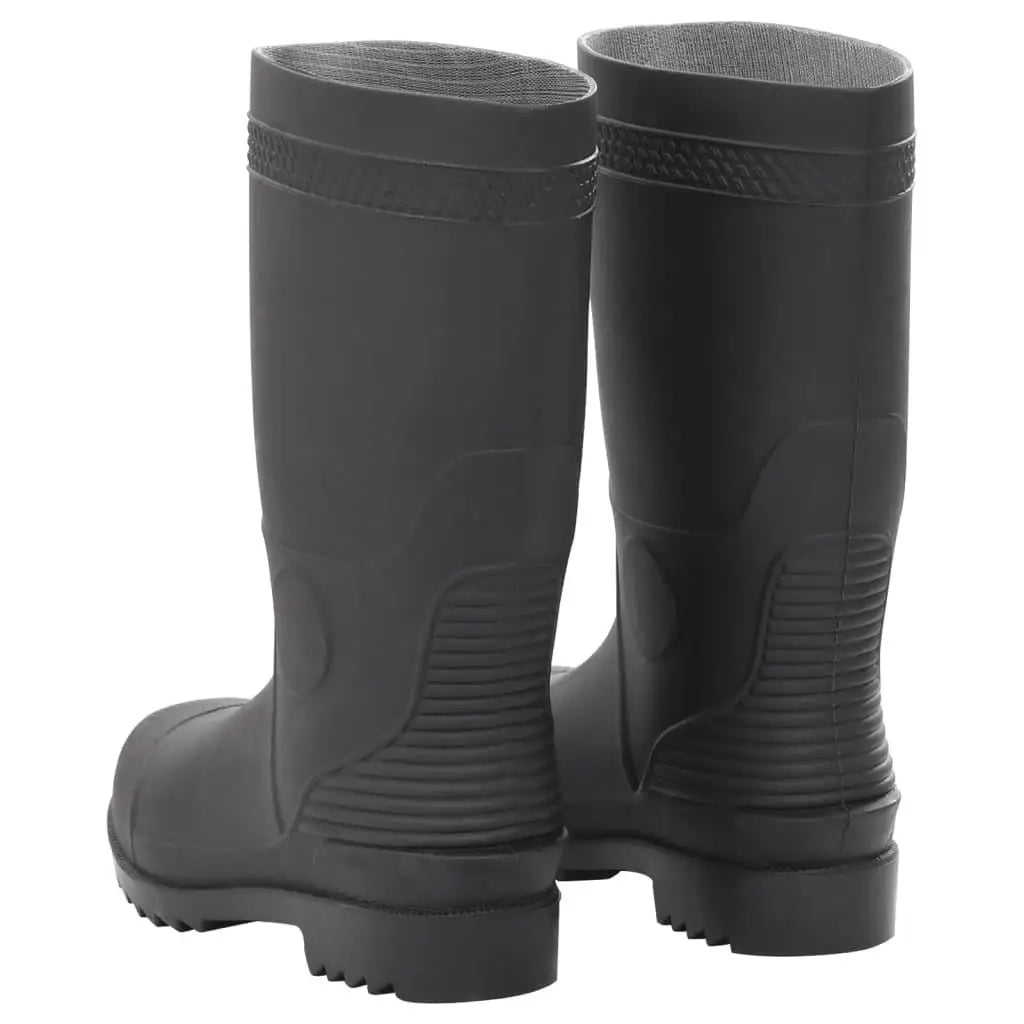 Unisex waterproof pvc rain boots
