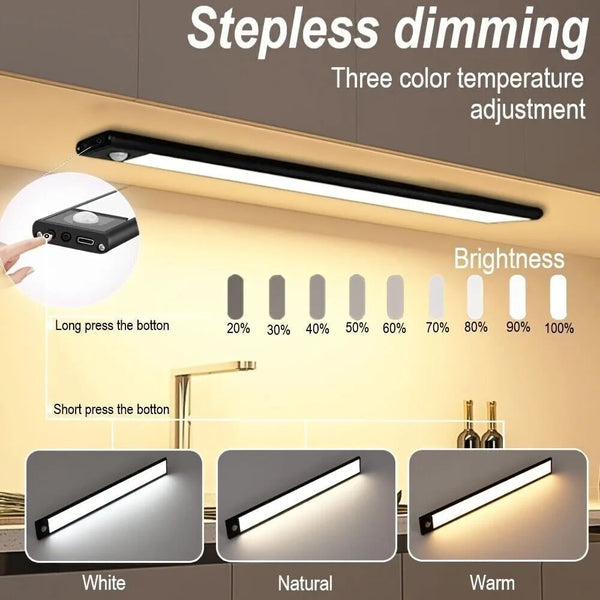 Magnetic USB Rechargeable Body Sensor LED Light