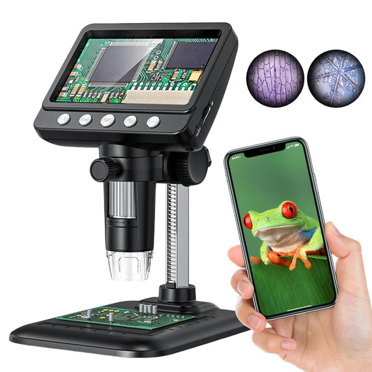 4.3 inch hd electronic microscope