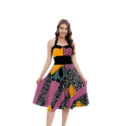 Sleeveless Vintage Halloween Cosplay Costume