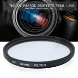 Professional Camera UV CPL FLD Lens Filters Kit