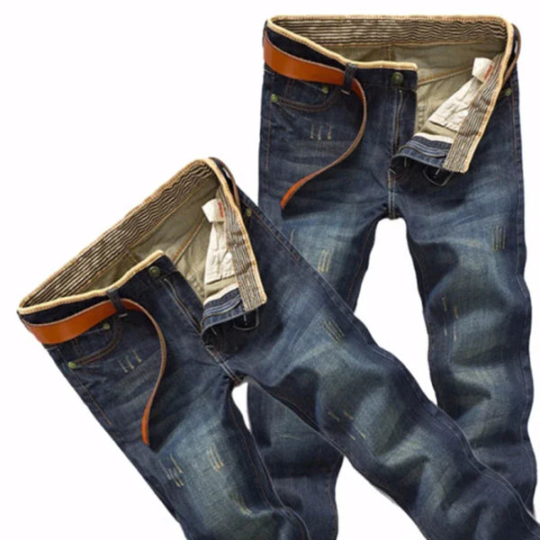 Men's Business Stretch Denim Jeans