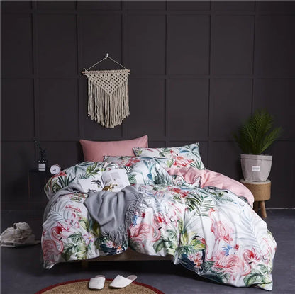 Luxury queen king size duvet cover