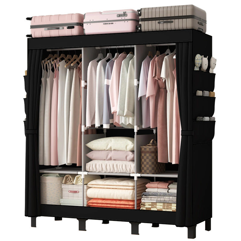 Canvas Folding Wardrobe