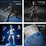 3D Printed Mannequin Character Assemble Toy