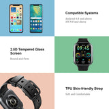 1.69" HD Touch Screen Waterproof Smartwatch.