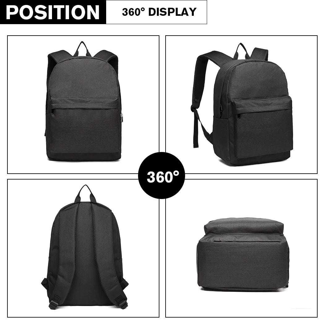 Unisex lightweight casual backpack