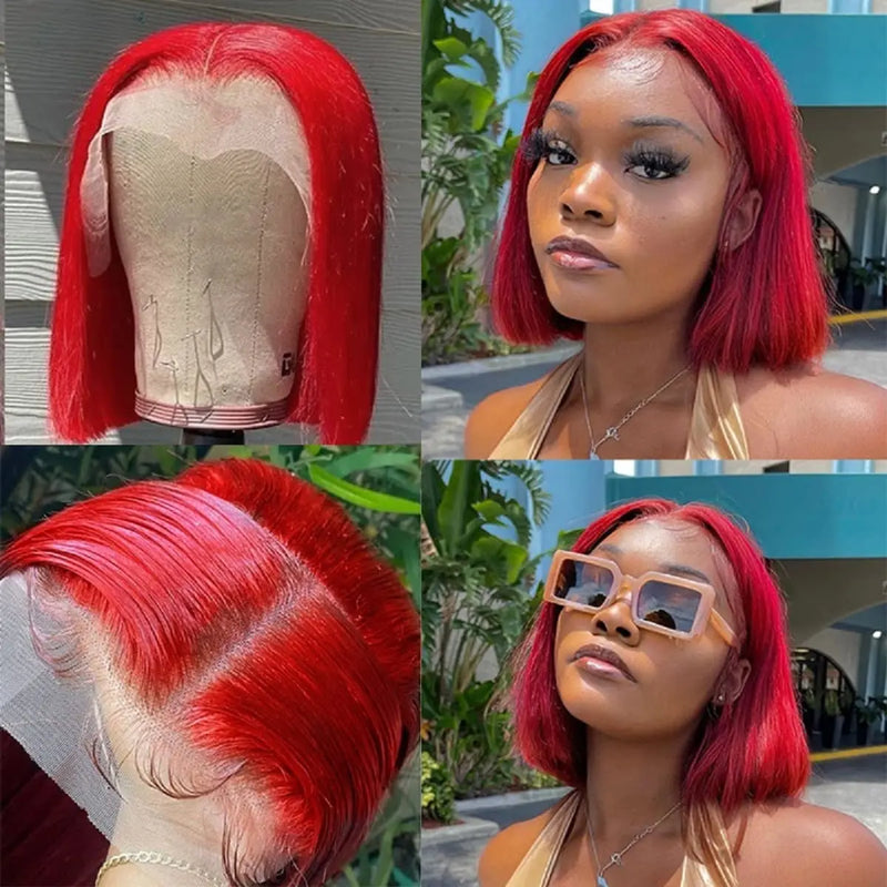 Brazilian Preplucked Human Hair Lace Wigs