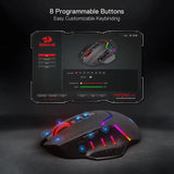 Rapid Fire Key 8 Macro Buttons Wireless Mouse