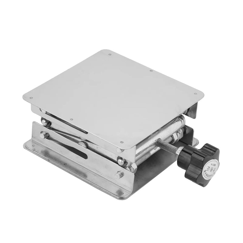 Laboratory lifting stainless steel stand scissor rack