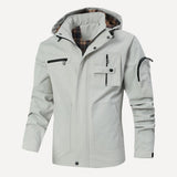 Breathable Windproof Zipper Long Sleeve Coat