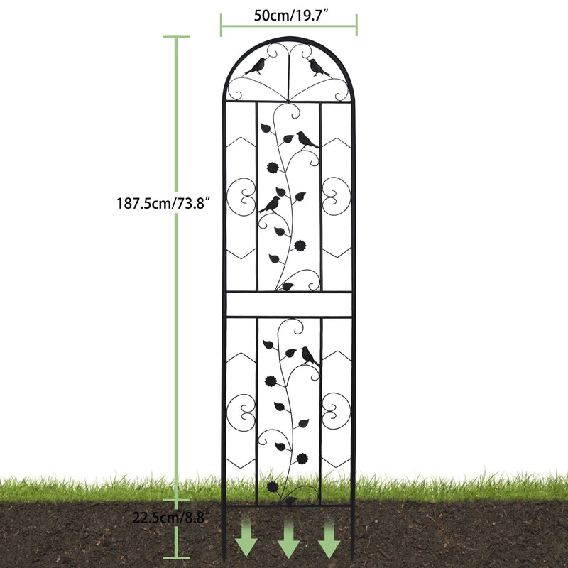 Large Metal Garden Trellises for Climbing Plants