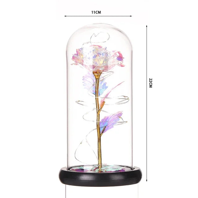 Led rose artificial flowers