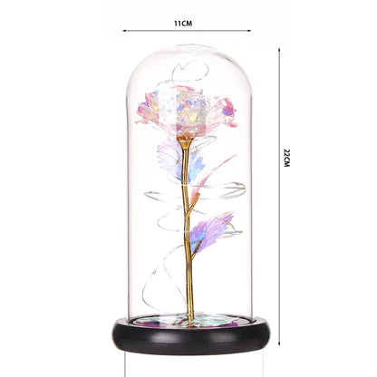 Led rose artificial flowers