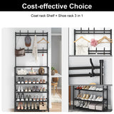 Multi-Layer Shoe Rack Doorway Organizer