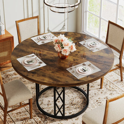 Modern round dining table