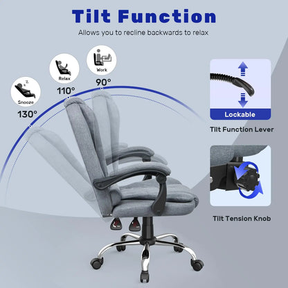 Executive high back pu leather chair