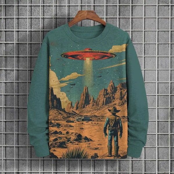 Japanese 3D Printed Casual Hoody Sweatshirt