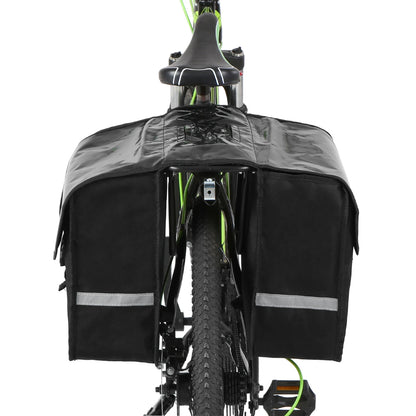 Cycling double side rear rack