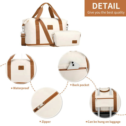 Women's Duffel Bag - Expandable Travel Bag | East R Us