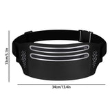 Double Zipper Pocket Sports Belt Pouch