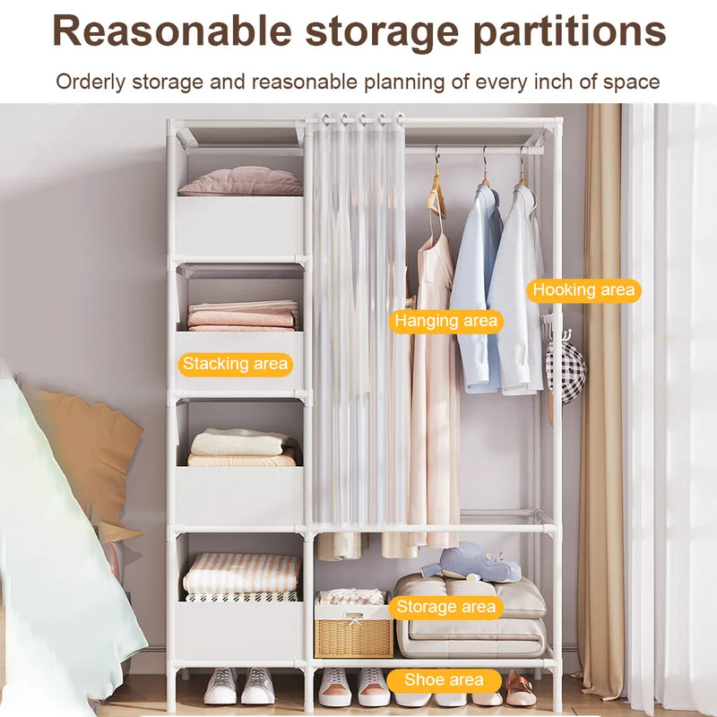 Floor-Standing Large Capacity  Wardrobe