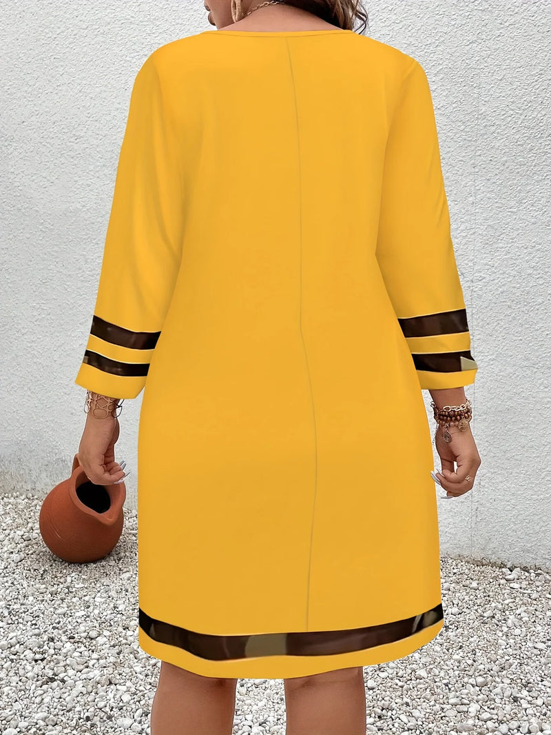 Plus Size Fashion Loose Casual Dress
