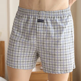 Loose High Waist Cotton Lattice Underwear