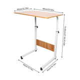 Versatile Adjustable Laptop Desk with Wheels