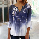 Temperament Long Sleeves Loose Elegant Shirt